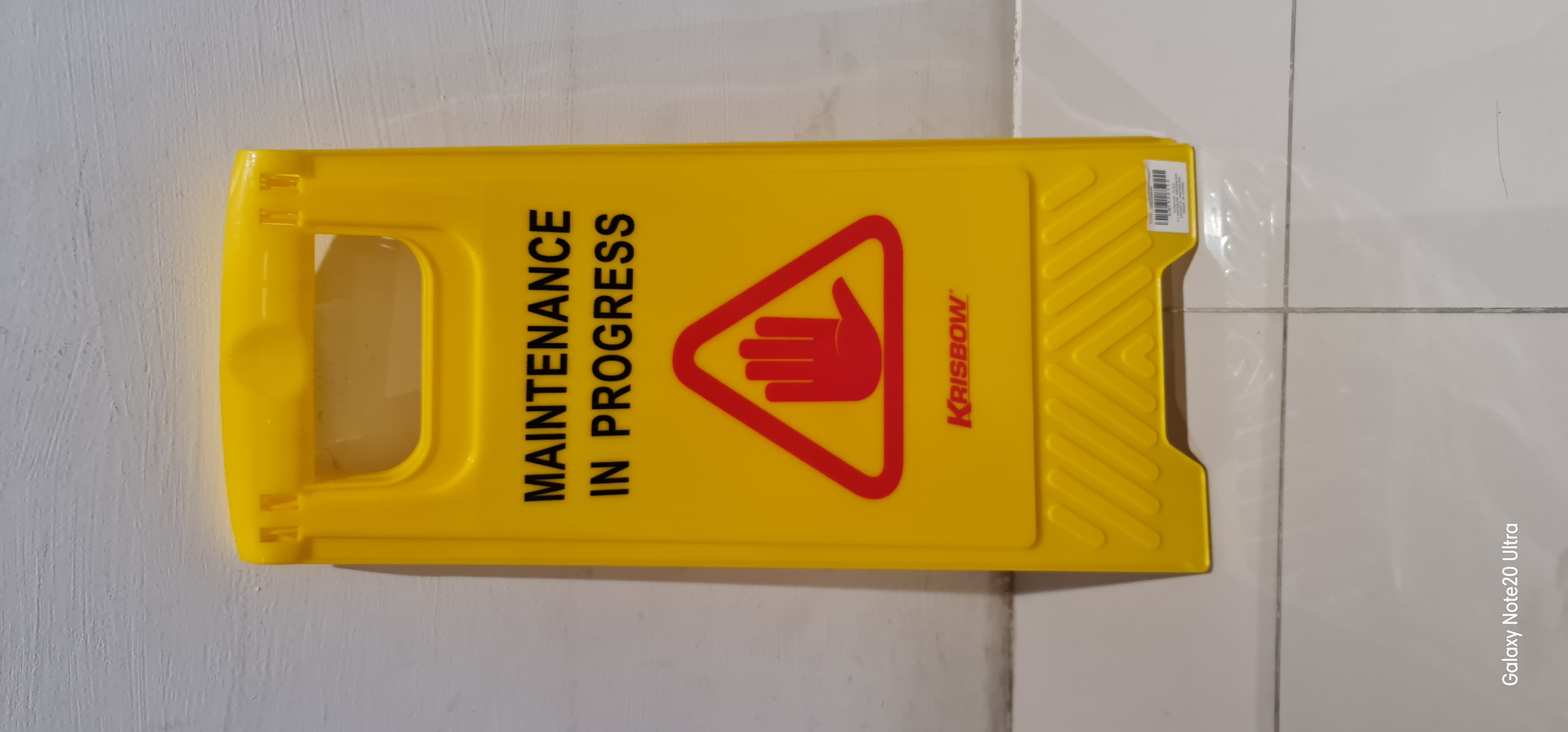 Floor Sign Tanda Awas Licin