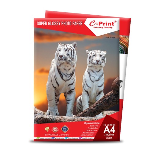 E-PRINT KERTAS FOTO A4 HIGH-GRADE 230GR