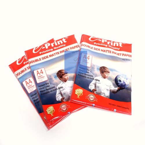 E-PRINT DOUBLE SIDE MATTE INKJET PAPER 220GSM A4