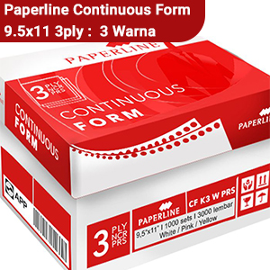 KERTAS KOMPUTER 3 PLY KECIL PRS