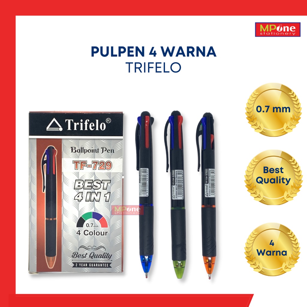 Ballpoin Pen Trifelo Best 4 IN 1 ( 4 colou )