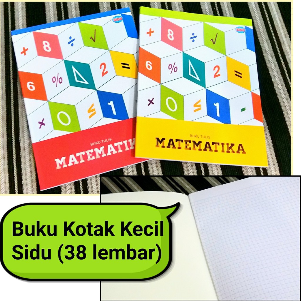 BUKU TULIS SIDU MATEMATIKA 38