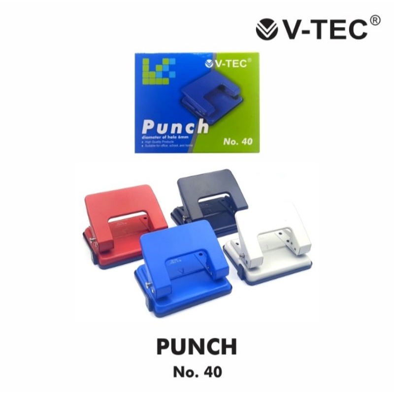 PELUBANG KERTAS V-TEC NO.40