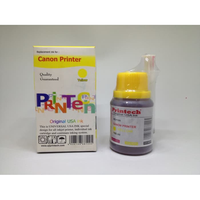 TINTA PRINTECH CANON BTL KUNING 100 ML