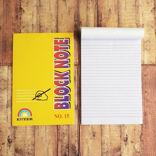 BLOCK NOTE ENTER A5 NO. 15