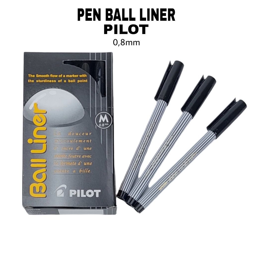 PILOT BALINER PULPEN hitam,biru,hijau,merah