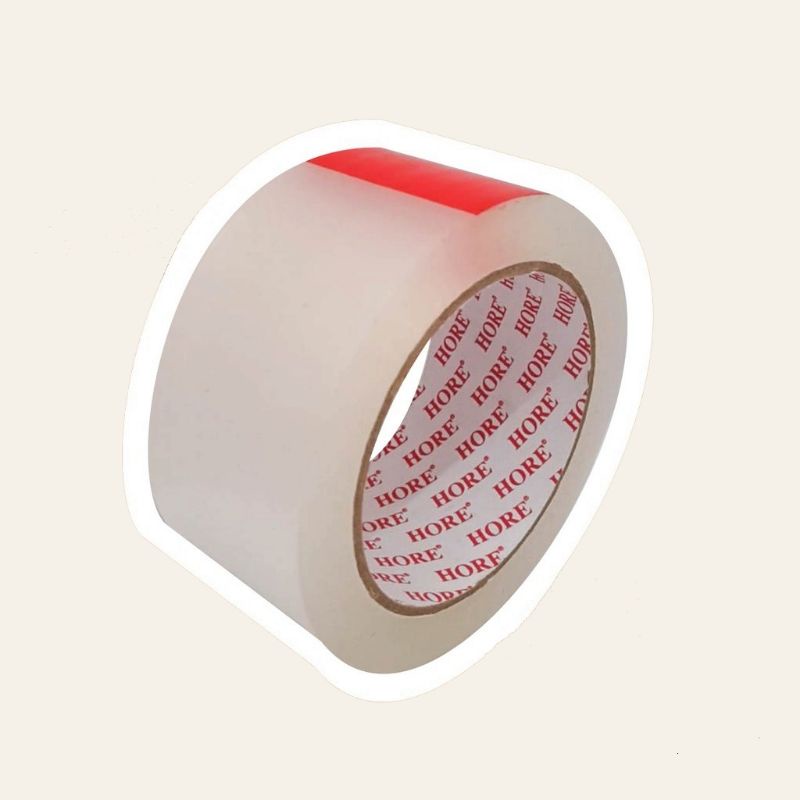 HORE ISOLASI BENING STRIP MERAH 48 MM