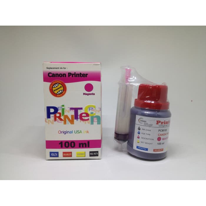 TINTA PRINTECH CANON BTL MERAH 100 ML