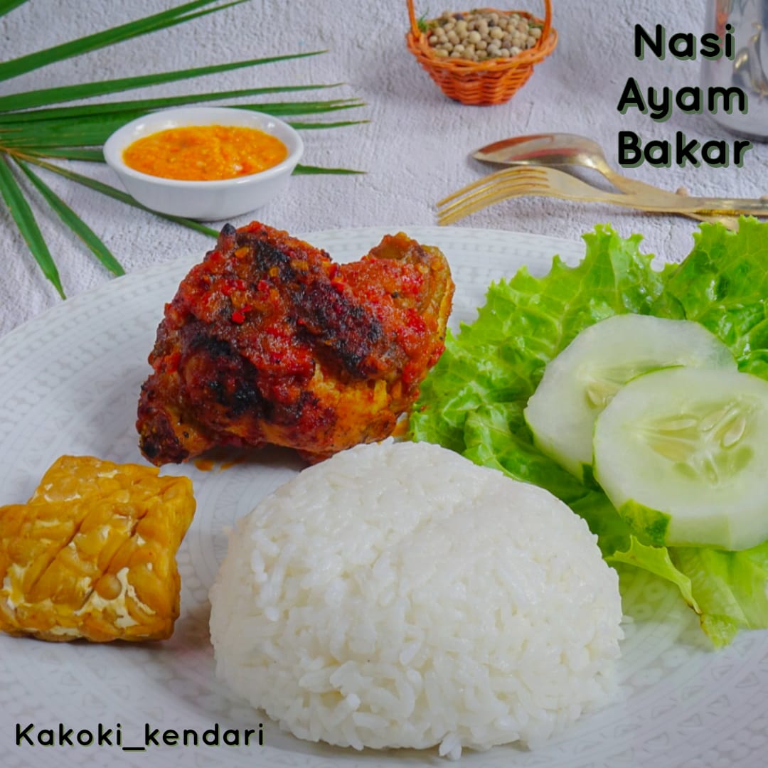 NASI AYAM KAMPUNG BAKAR SPESIAL