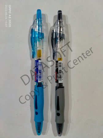 POLPEN JOYKO Q-GEL 0.5 MM  HITAM/BIRU
