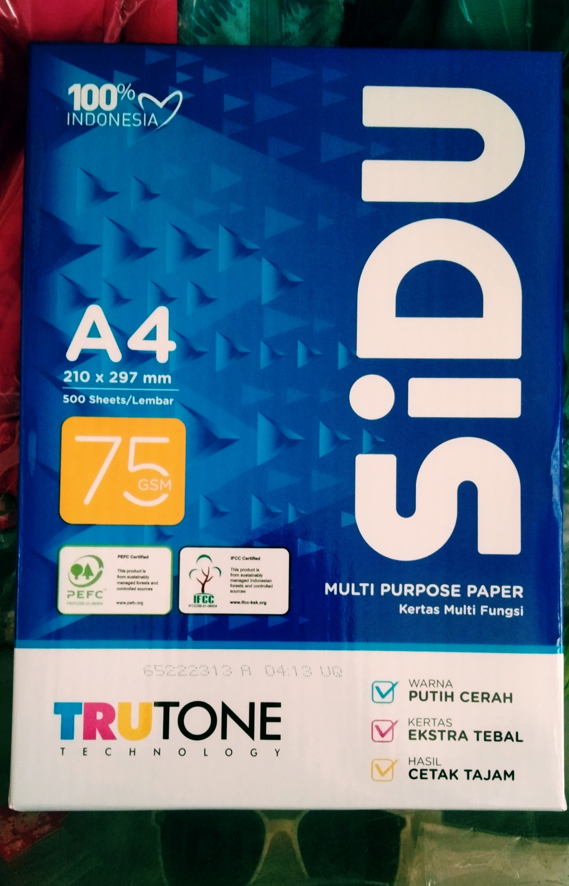 A4 75 gram Sinar Dunia