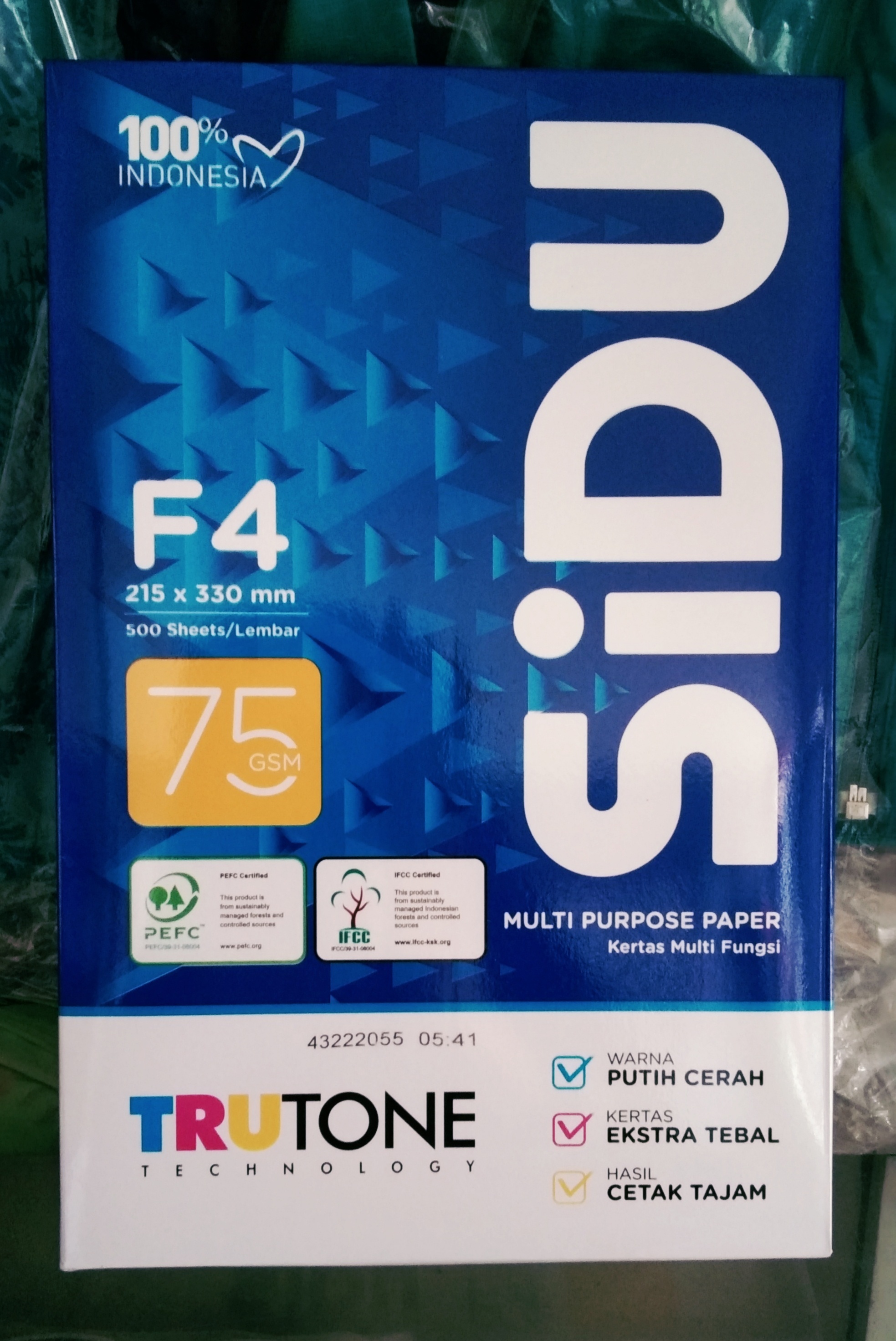 F4 75 gram Sinar Dunia