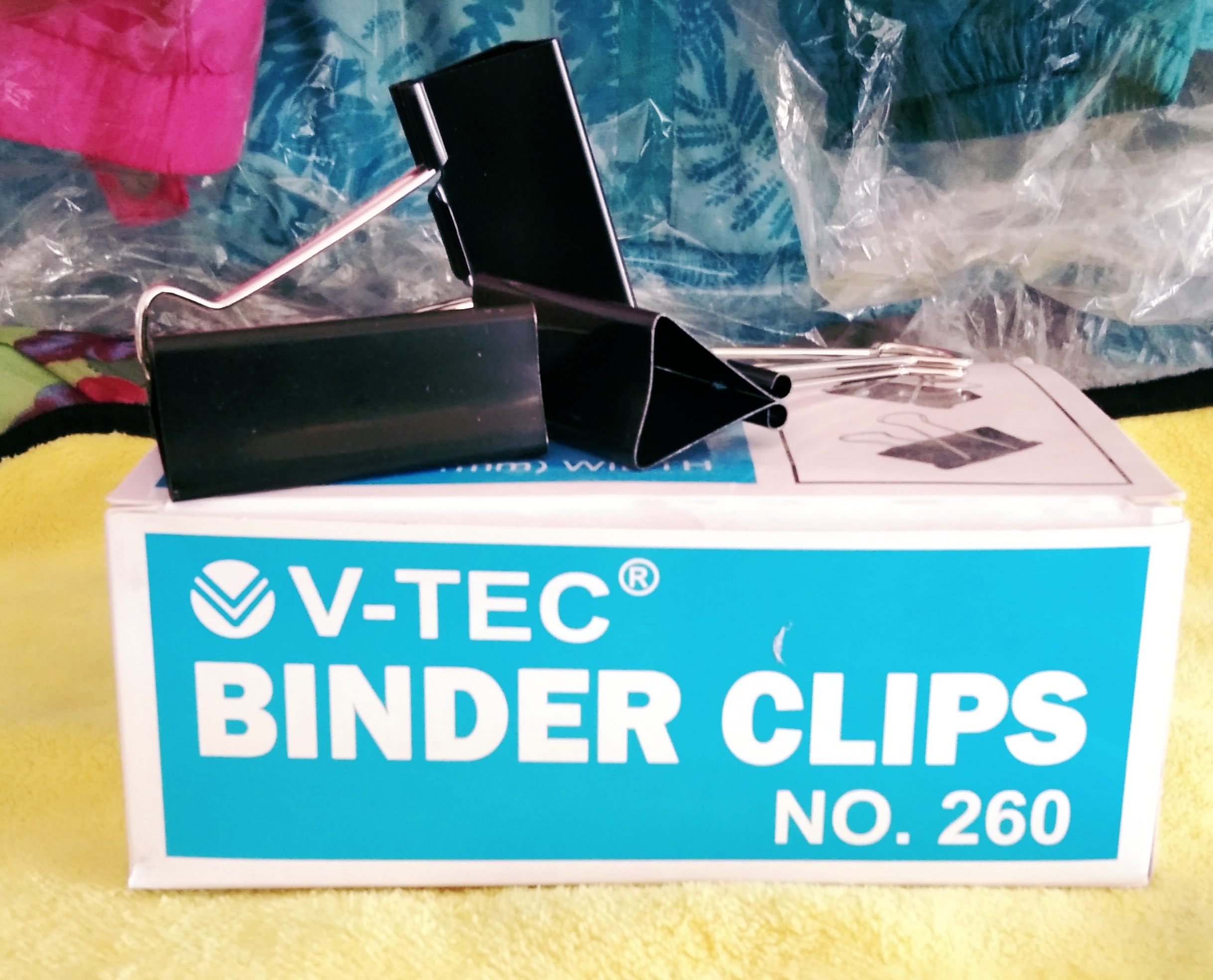 Binder Clips (Penjepit) No. 260 I Dos Isi 12 pcs