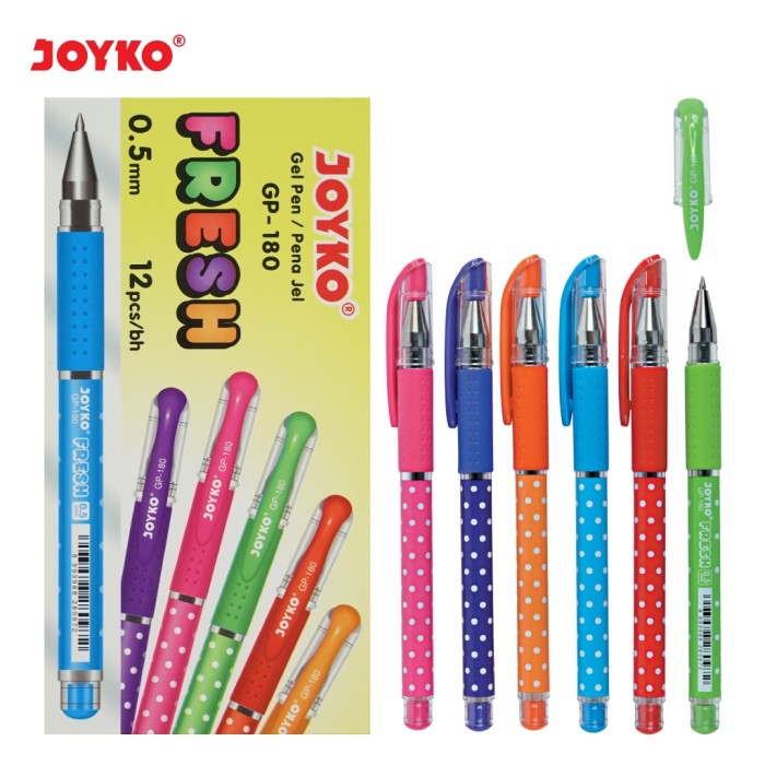 POLPEN JOYKO GEL GP-180 HITAM