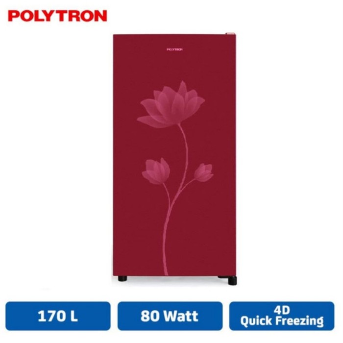 Kulkas Polytron 170 liter PRB-179B/R Kulkas 1 Pintu
