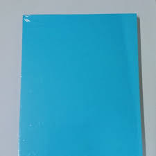 Kertas karton jilid biru