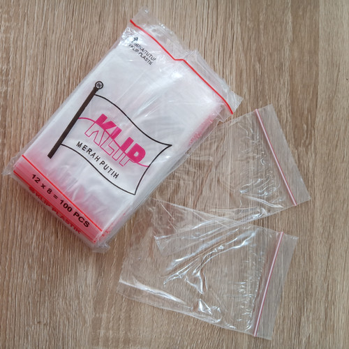 Plastik Klip 12 x 8 (1 Pak Isi 10 Bungkus)