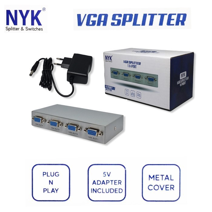 NYK VGA SPLITER 4 PORT