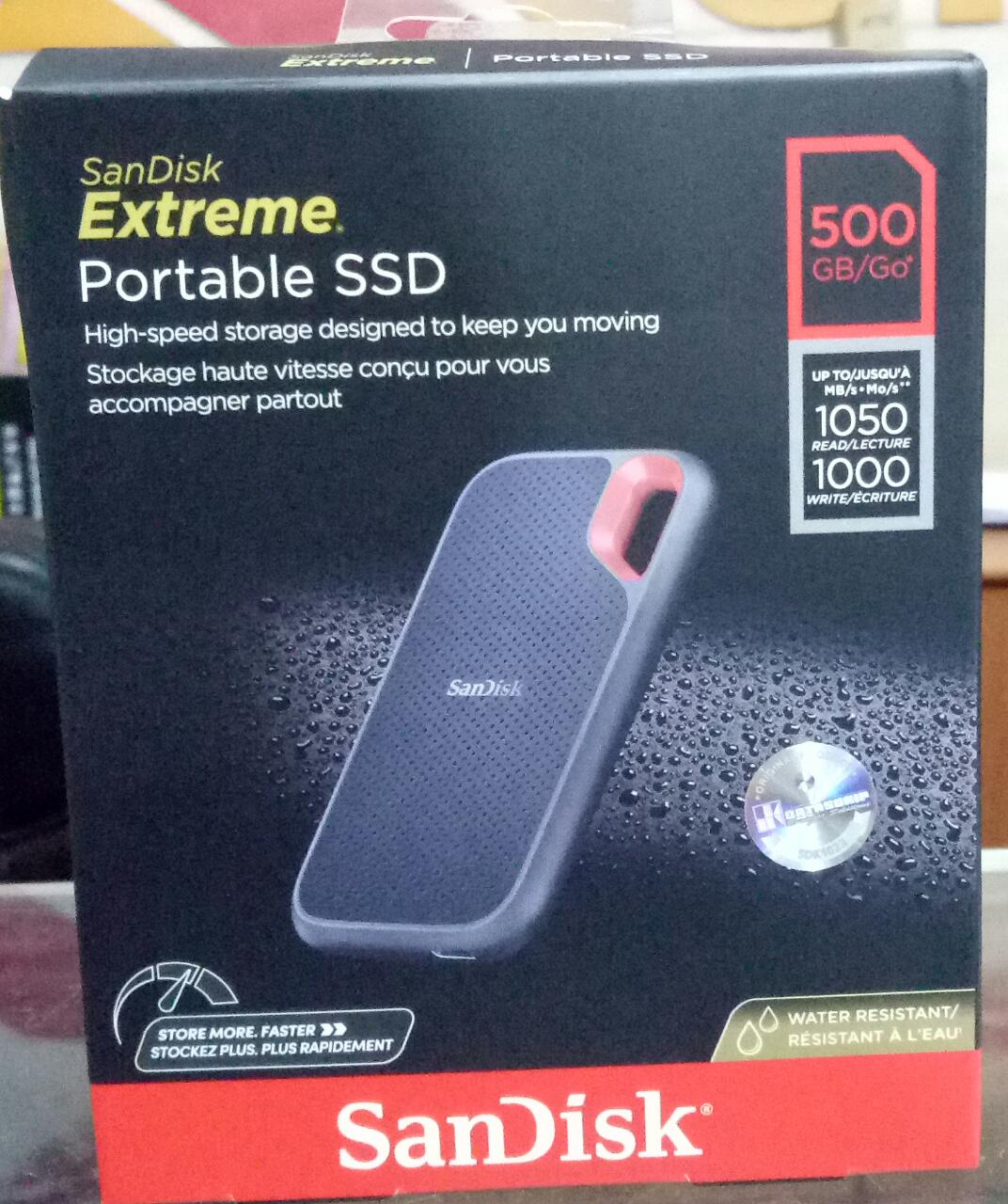 SANDISK SSD EXT 500 GB