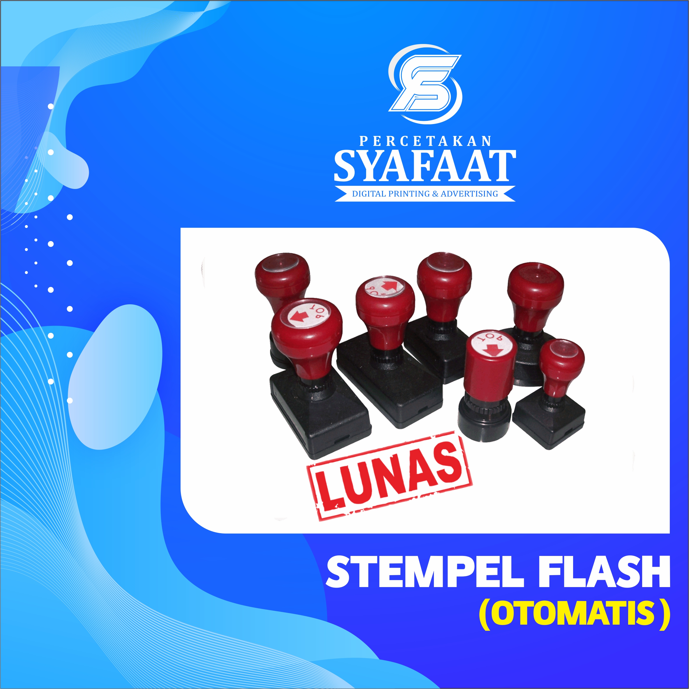 STEMPEL FLASH (OTOMATIS)