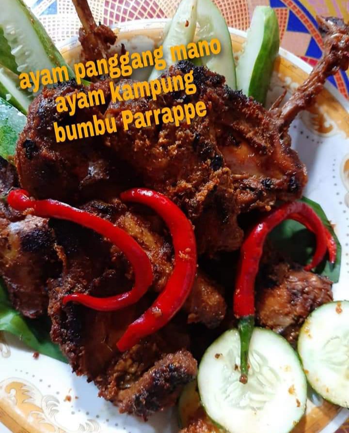 AYAM PANGGANG MANO BB. PARAPPE (KAMPUNG) PER EKOR