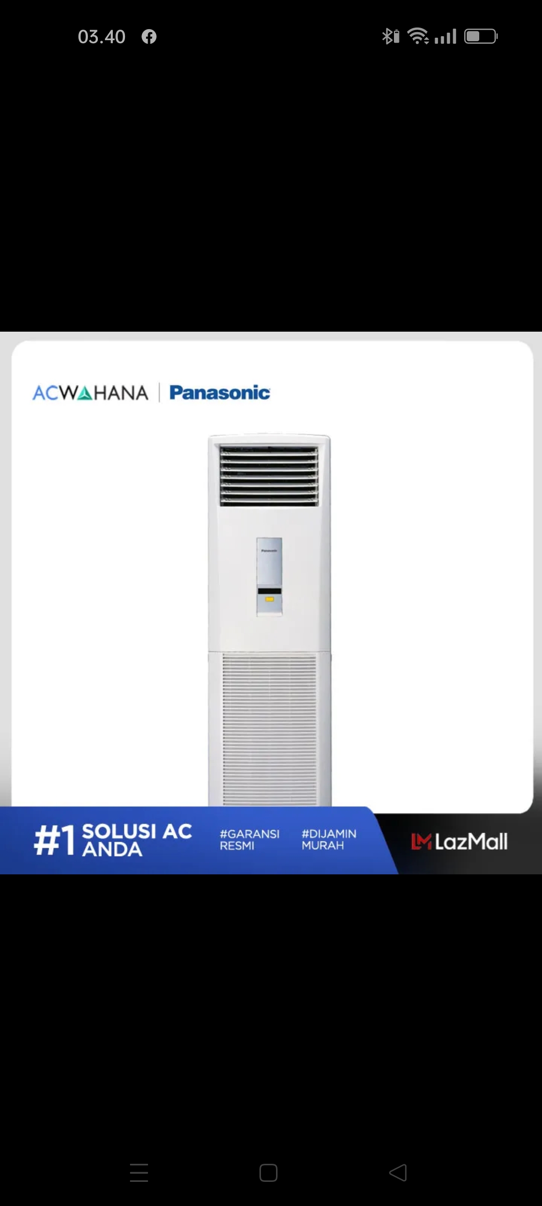Panasonic AC Floor Standing Berdiri Standard China 5 PK - J45FFP8 | 45FFP8