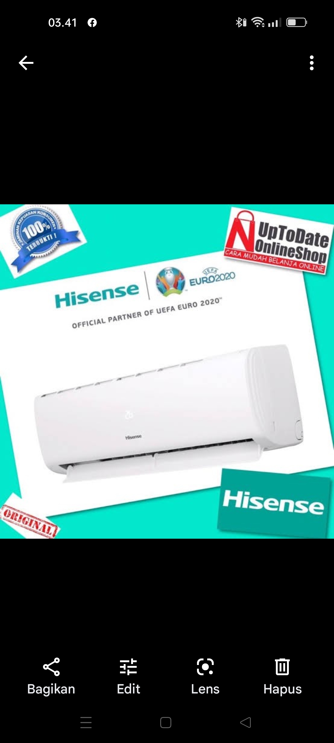 AC HISENSE AN18CDG AC SPLIT 2 PK