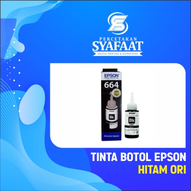 TINTA BOTOL EPSON HITAM ORI 