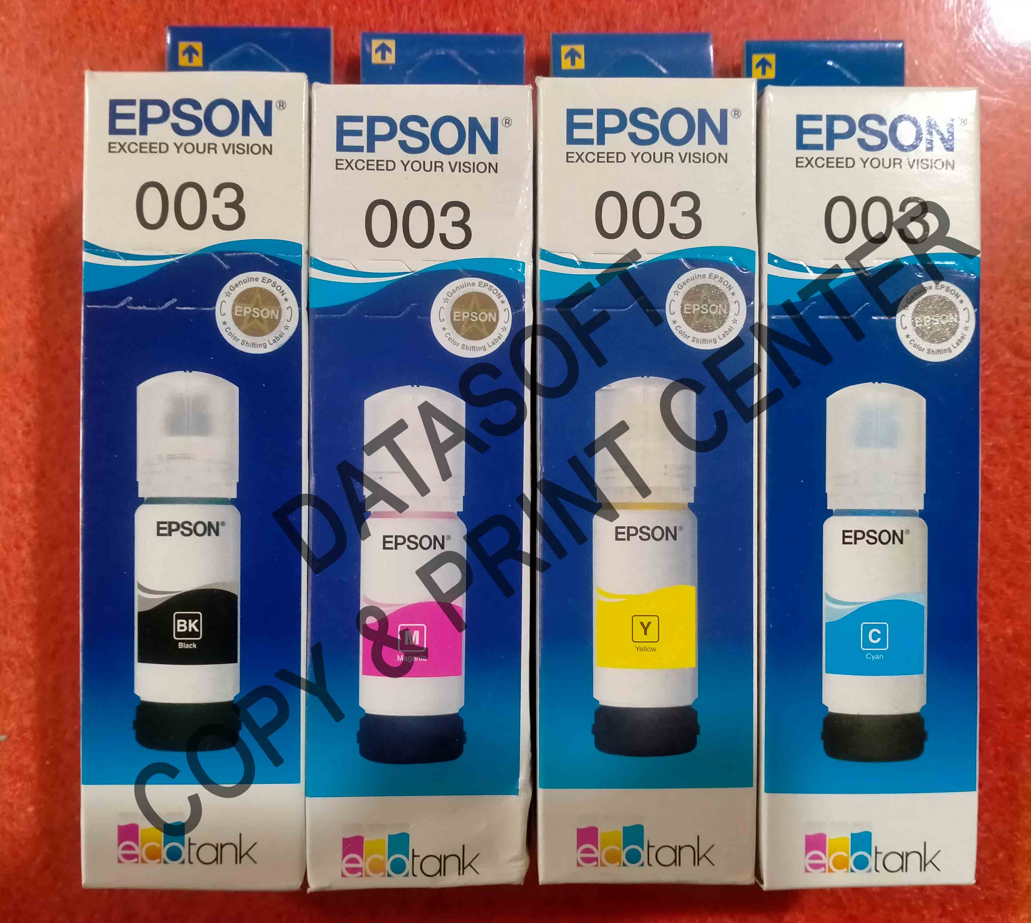 Tinta EPSON 003 All Color (C/M/Y/BK)