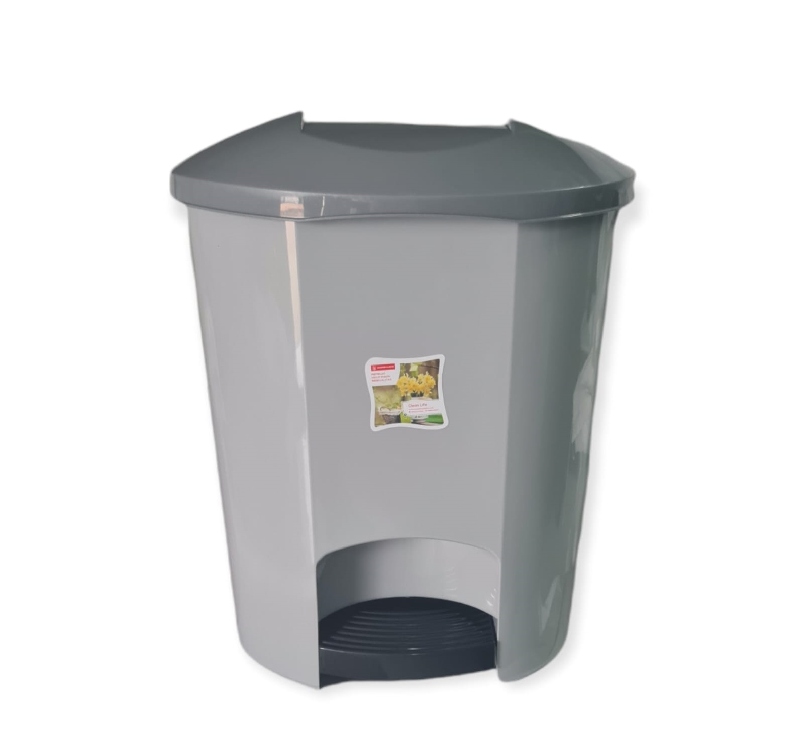 Tempat Sampah Besar Abu - Abu