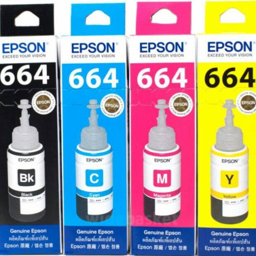 Tinta Epson 664 All Color (C/M/Y/BK)