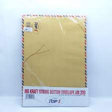 POP 1 AMPLOP TALI AM 310 COKLAT / PCK @ 10