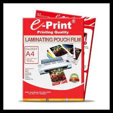 E-PRINT PLASTIK LAMINATING A4 