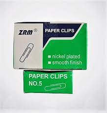 ZRM PAPER CLIP NO 5