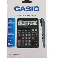 CASIO CALCULATOR DJ-120D PLUS