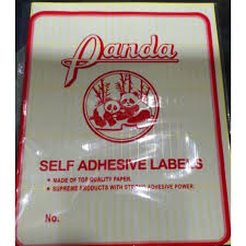 PANDA LABEL UNDANGAN POLOS NO.112