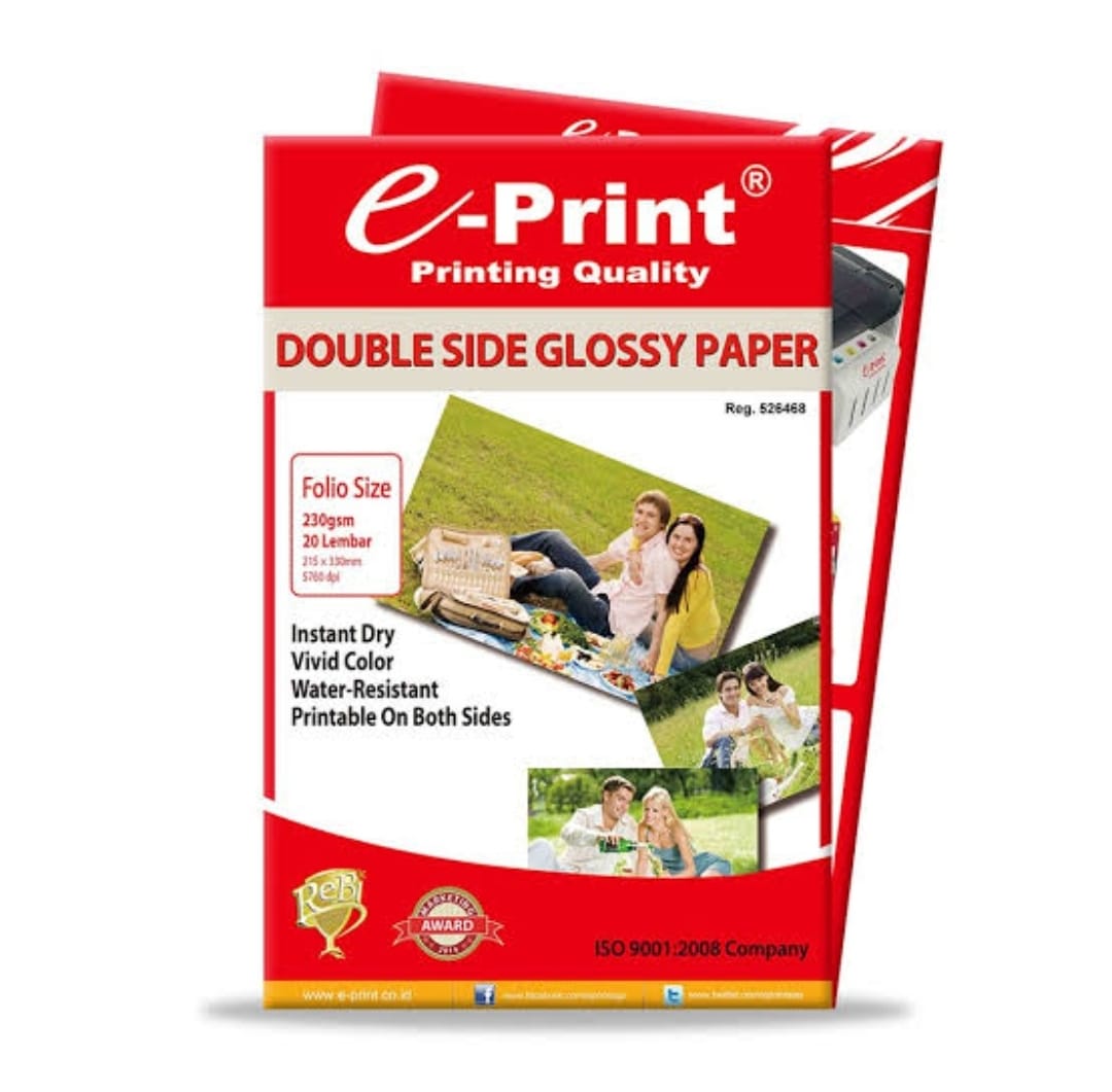 kertas foto glossy