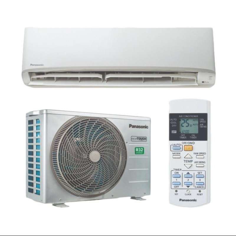 Panasonic AC Split 1 PK CS-YN9WKJ AC Split 1PK Freon R32 YN9WKJ