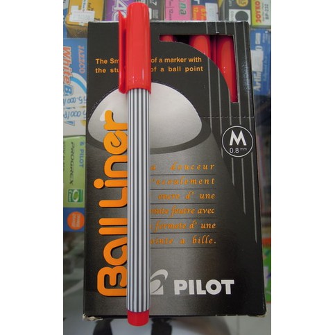 POLPEN PILOT BALLINER MERAH