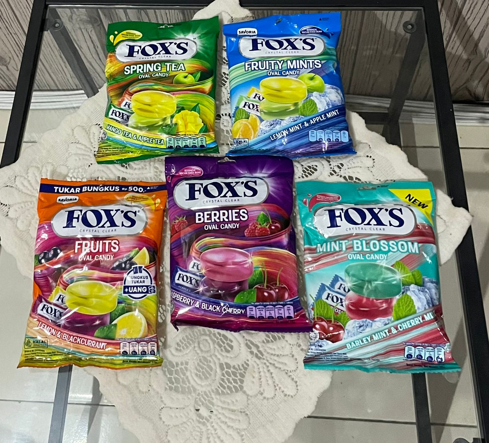 Permen FOX'S Oval Candy 125gr
