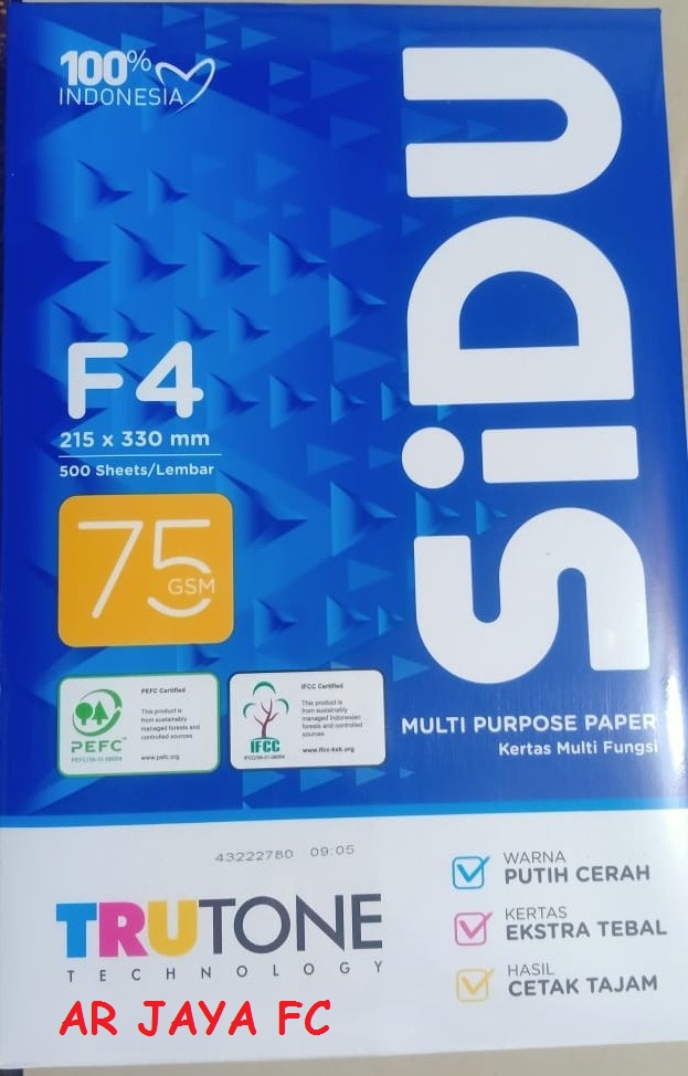 Kertas HVS Sidu F4