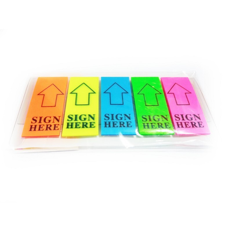  Stick Note Sign In Here, Mix Color