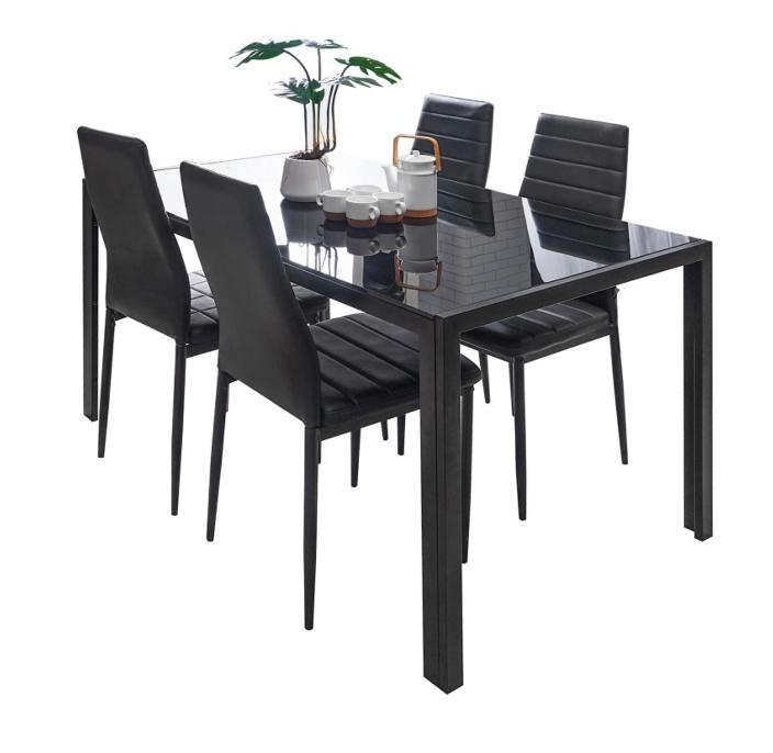 Meja Makan Set Marven + Bega (1Dt+6Dc)
