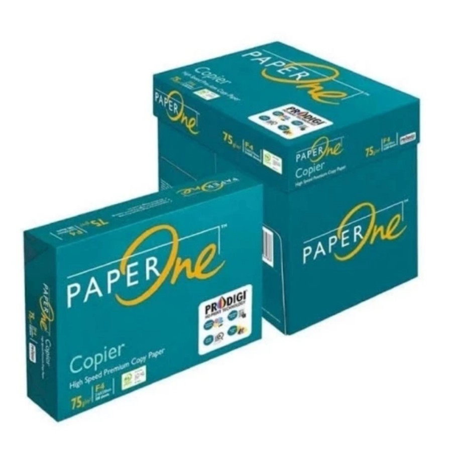 KERTAS HVS F4 75 GR PAPER ONE