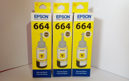 Tinta Epson Warna Kuning 664