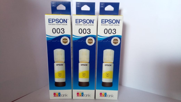 Tinta epson 003 warna Kuning