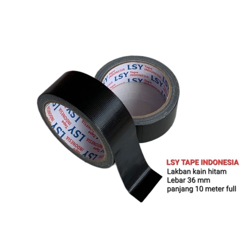 Lakban Hitam (Cloth Tape 36 mm)