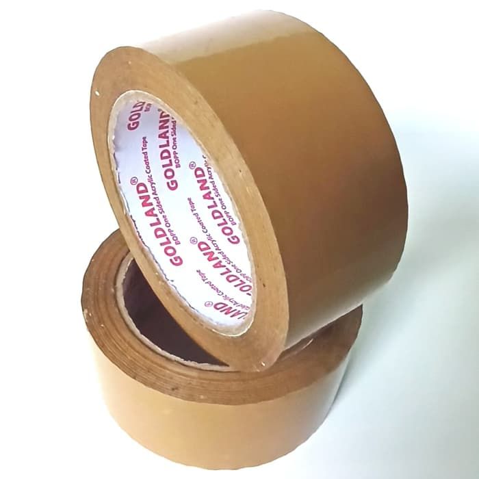 Lakban Cokelat (Gold Tape 48 mm)