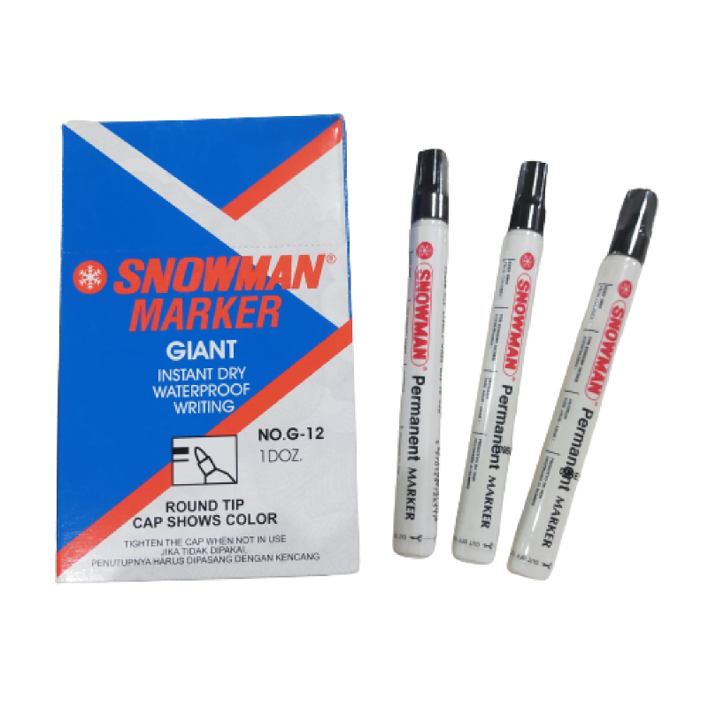 Spidol Permanent Hitam