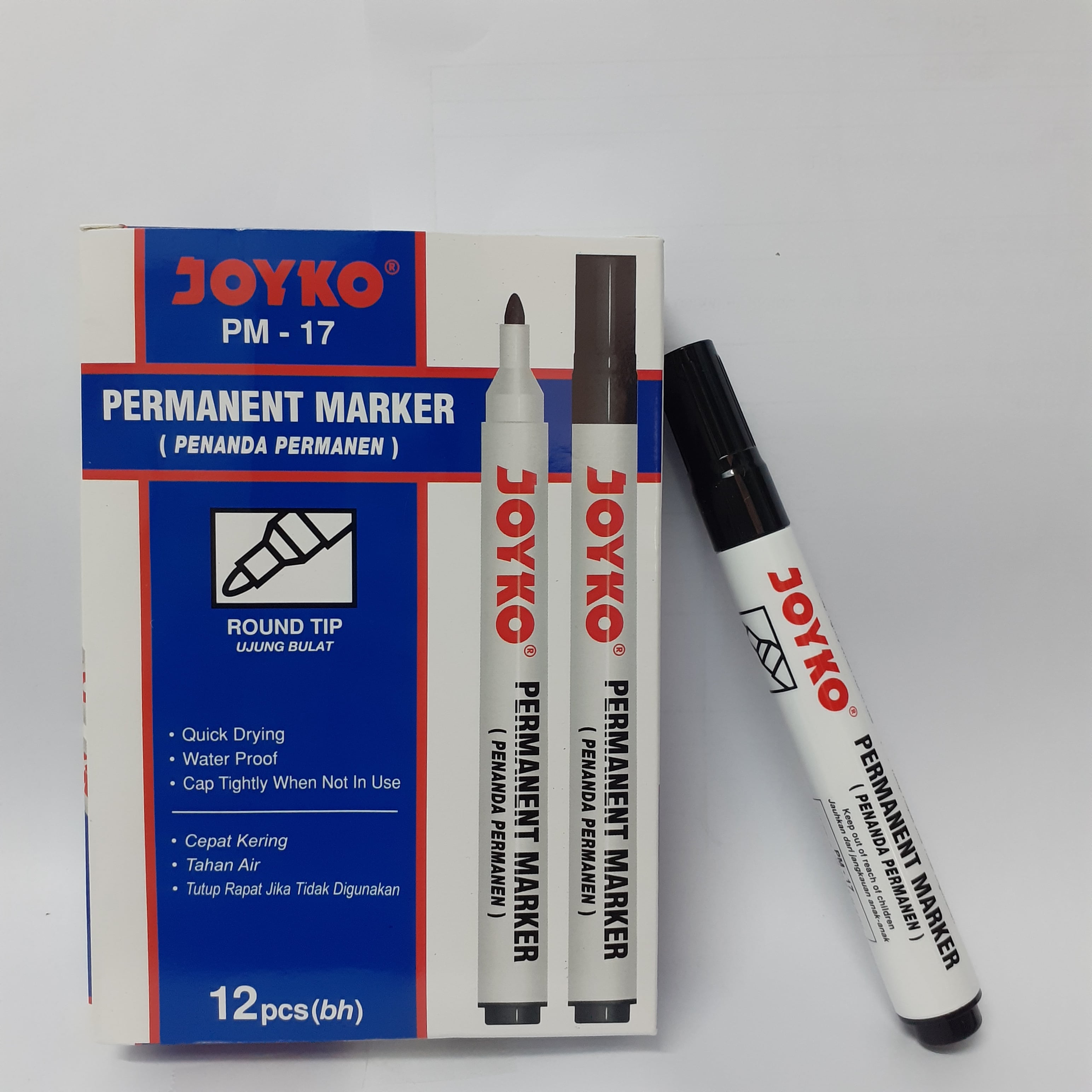 Spidol Permanent Hitam WB